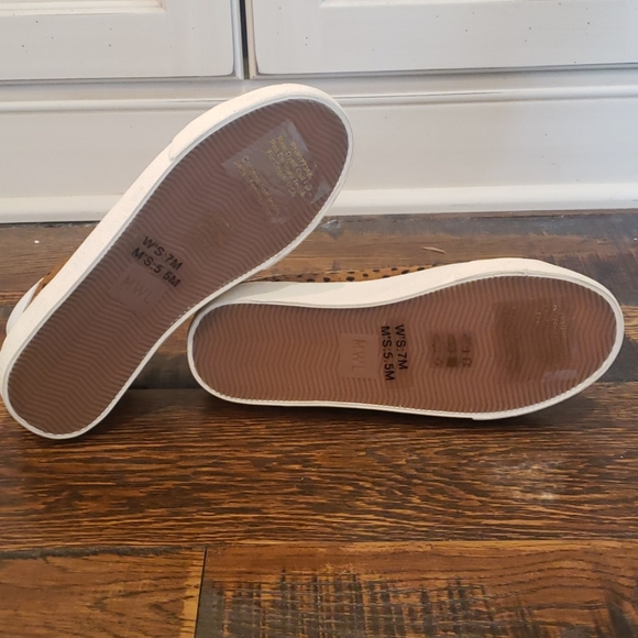 Madewell HighTop Sneakers Spot Dot Calf Hair AA182 - Picture 4 of 4